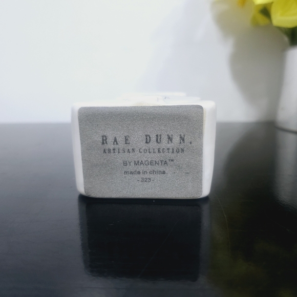 Rae Dunn Easter Bunny Figurine"HAPPY EASTER" - Picture 7 of 8